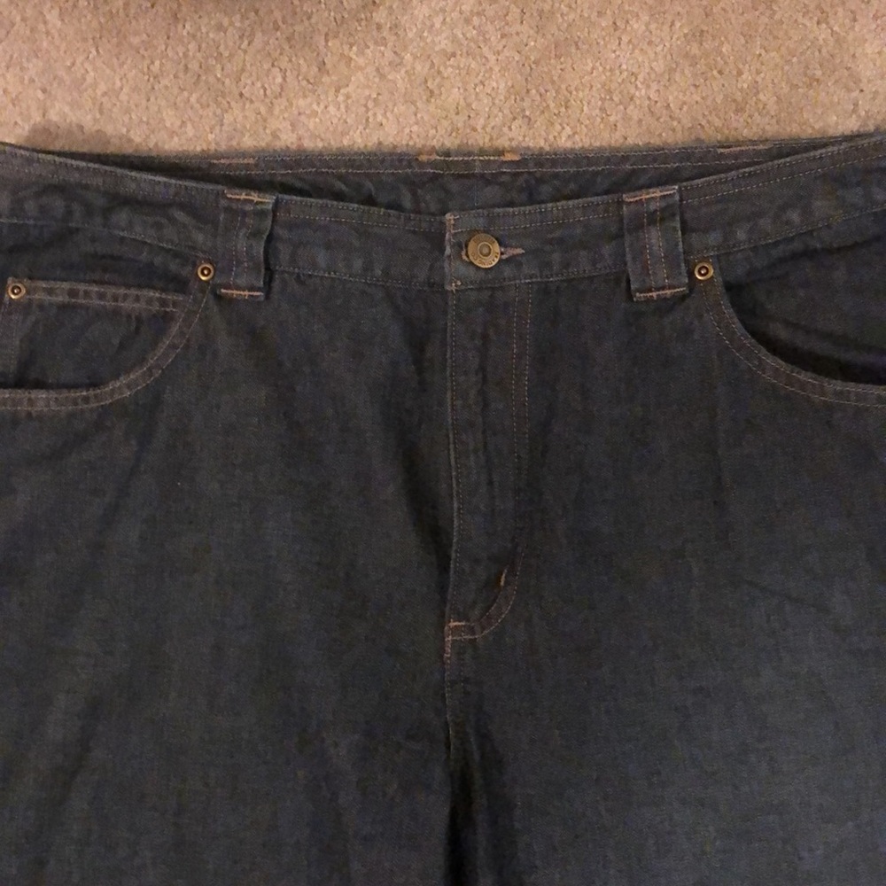 Duluth Trading Company Women’s wide leg jeans - Picture 4 of 9